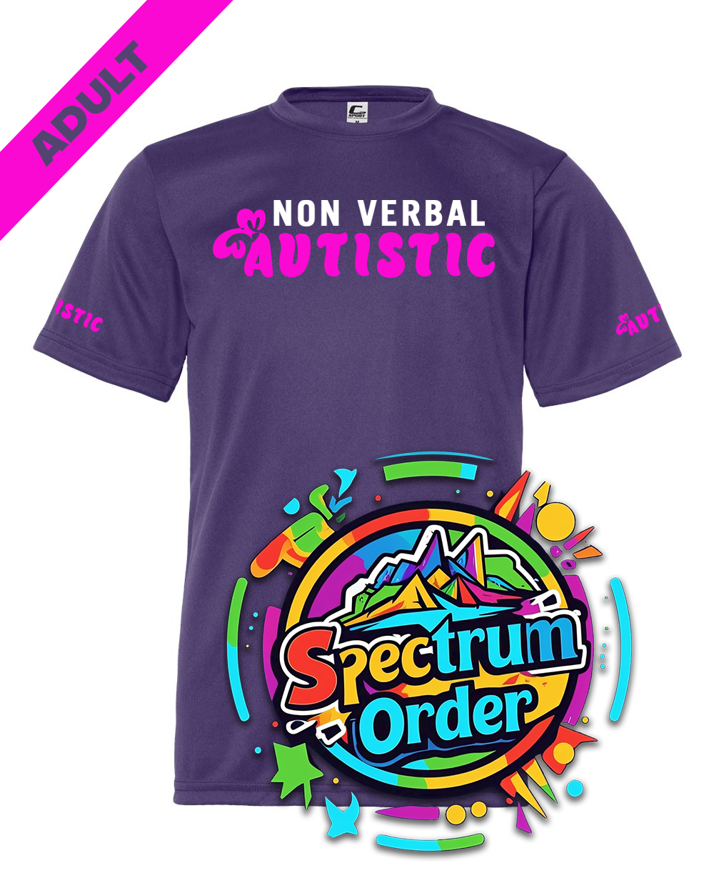 Purple & Hot Pink ADULT